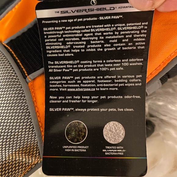 BNWT Silver Paw dog life jacket in small suitable for smaller dogs!! - Picture 7 of 9